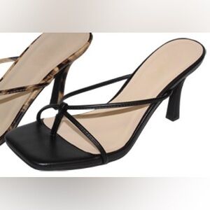 Elegant Black Women’s Mule